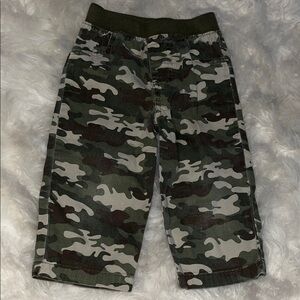 Garanimals Green Camouflage Kids Pants